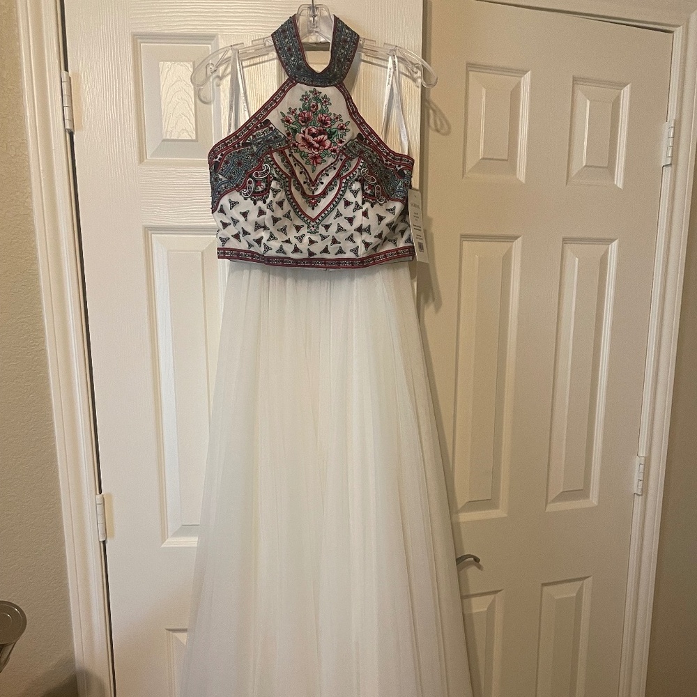 Sherri Hill Two Piece Prom Dress